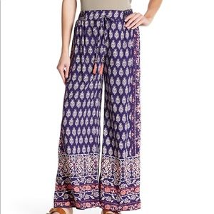 Angie boho wide leg pants